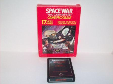 Space War (text label) (Boxed - no manual) - Atari 2600 Game